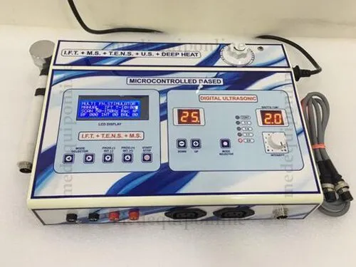 Combination Therapy 5-In-1 Unit IFT+MS+TENS+US+Deep Heat